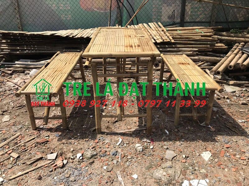Bàn Ghế Tre Quán Nhậu - BGTQN015